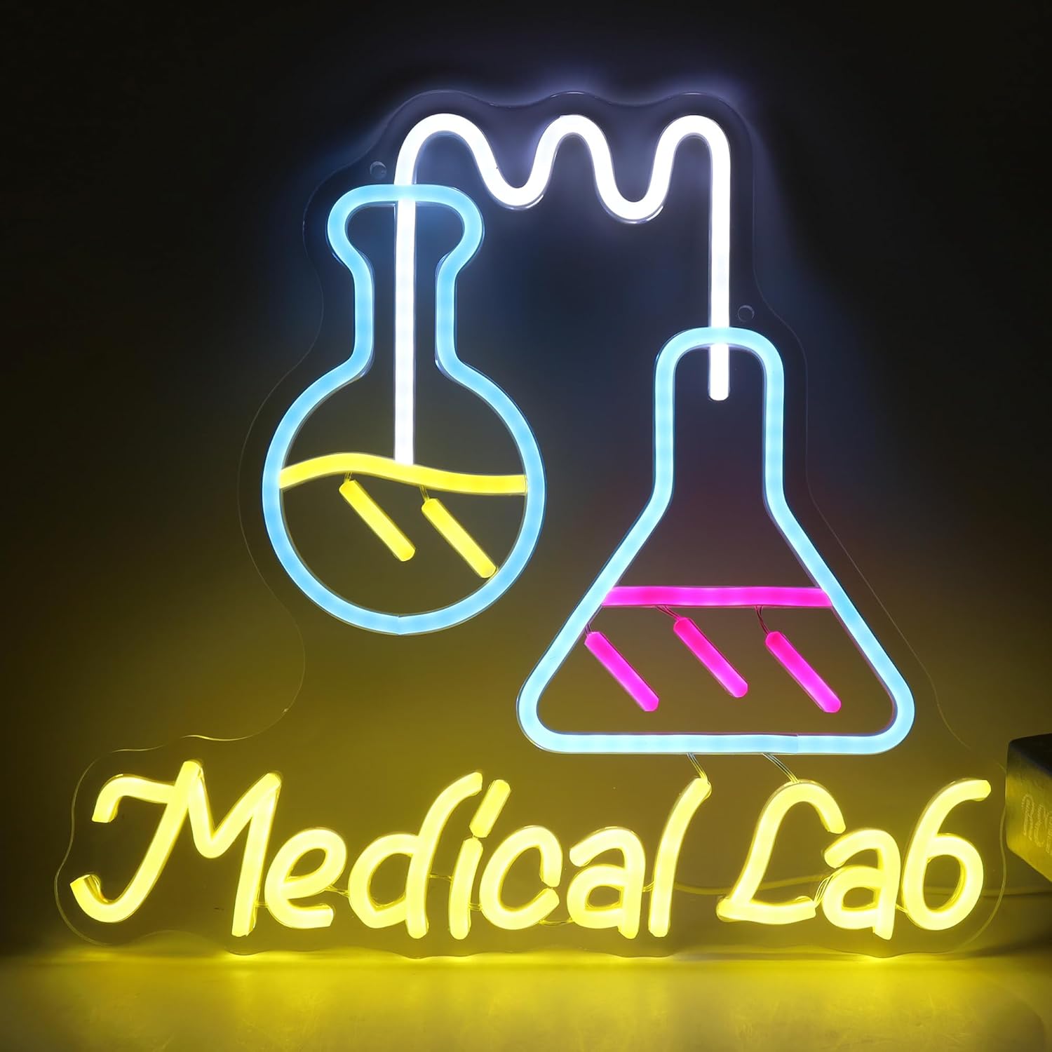 Medical Lab Gifts - Letreiro de Neon para Laboratório de