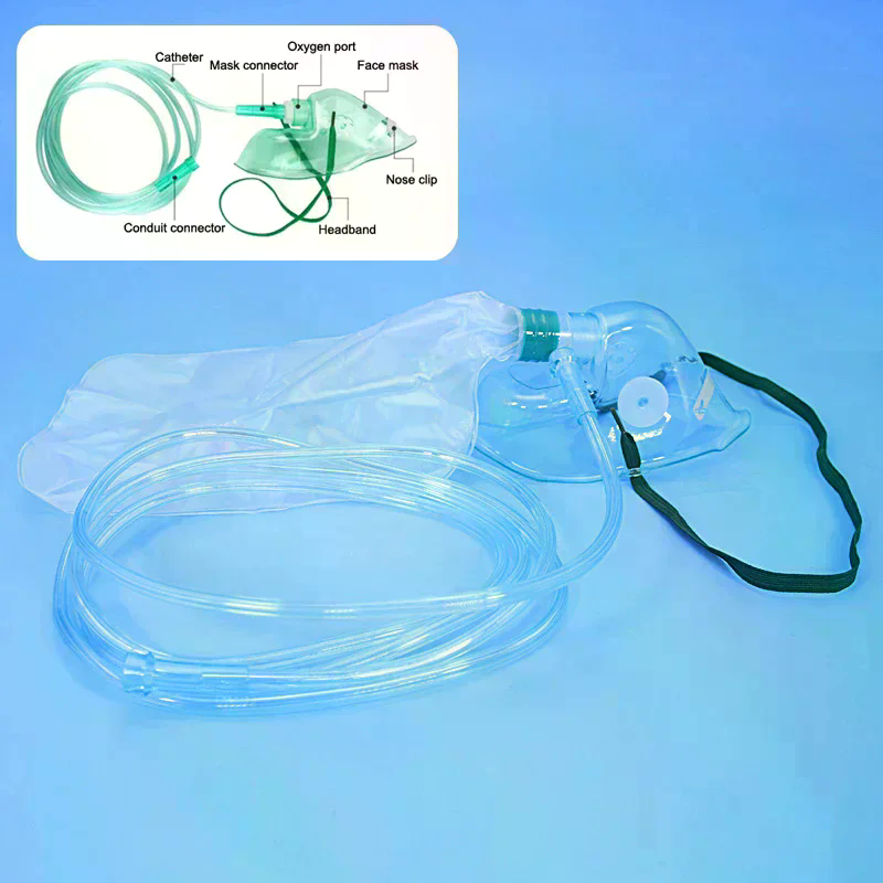 Máscara facial de oxigênio de  - Oxygen Mask Non-Rebreather avaliação e preço
