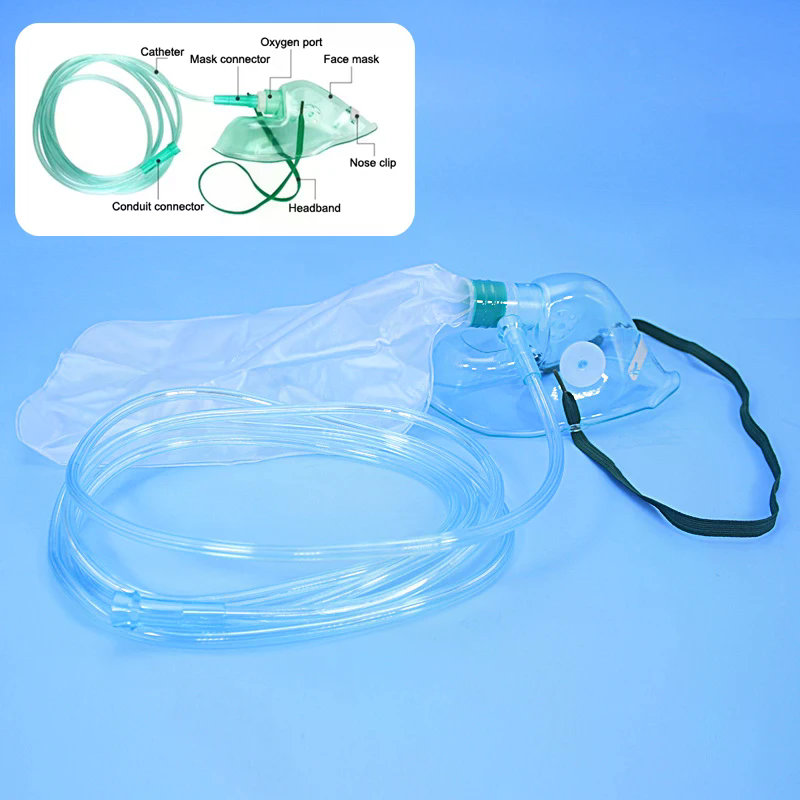 1 pçs adulto/criança máscara f - Oxygen Mask Non-Rebreather avaliação e preço