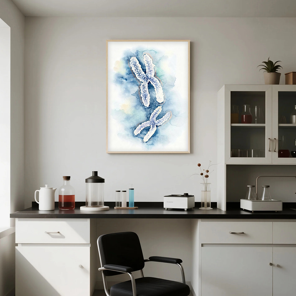 Quadros de Arte em Aquarela: H - Medical Lab Pictures avaliação e preço