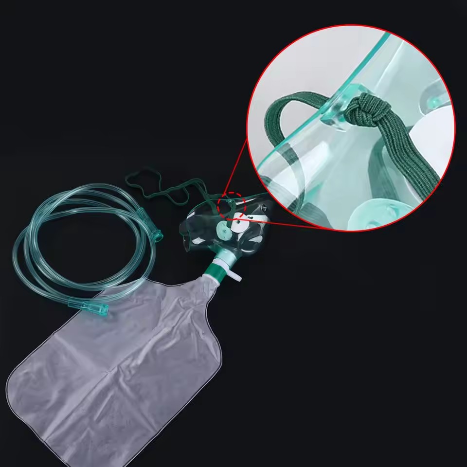 Máscara Facial Descartável par - Oxygen Mask Non-Rebreather avaliação e preço