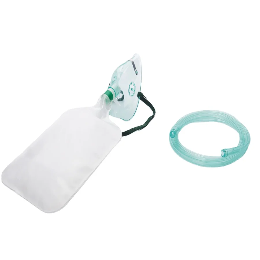 Máscara de PVC com saco reserv - Oxygen Mask Non-Rebreather avaliação e preço