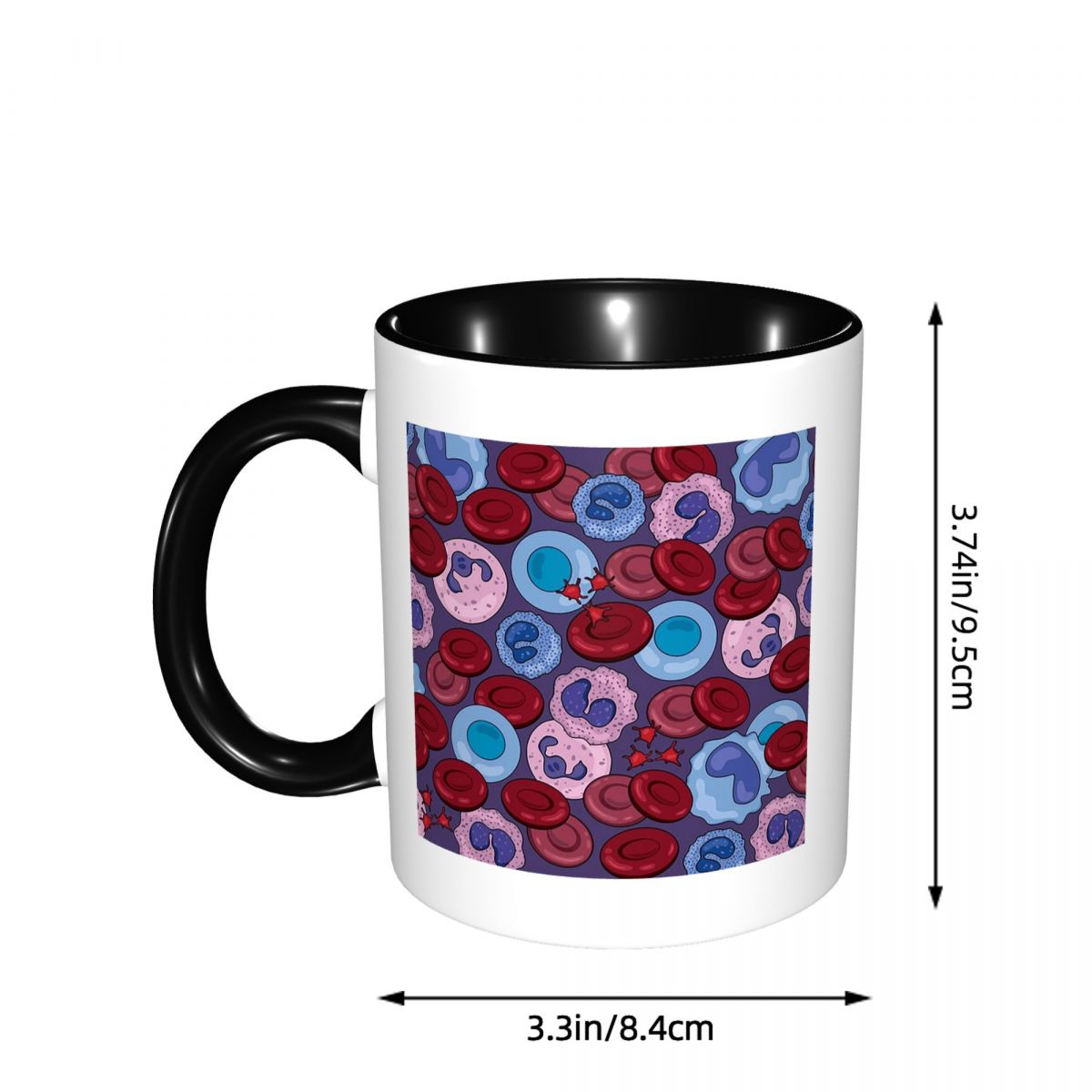 Caneca de Cerâmica Engraçada p - Medical Lab Gifts avaliação e preço