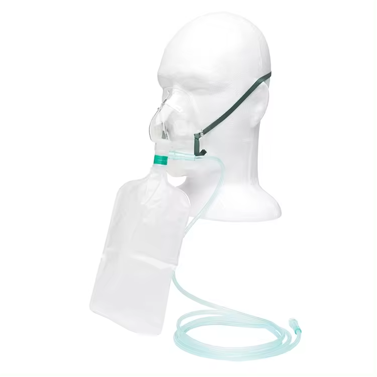Máscara descartável adulta não - Oxygen Mask Non-Rebreather avaliação e preço