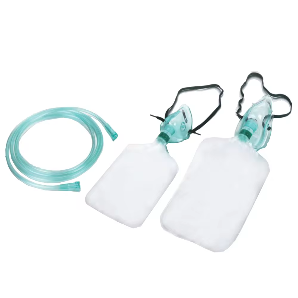 Máscara descartável adulta não - Oxygen Mask Non-Rebreather avaliação e preço