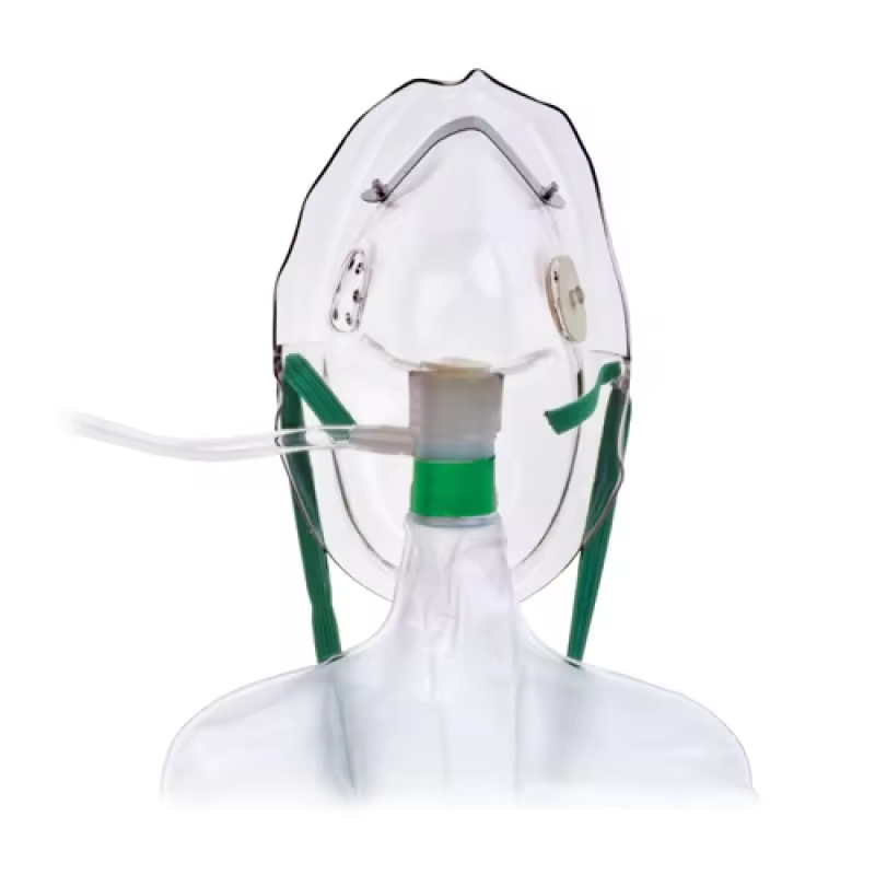 Máscara descartável adulta não - Oxygen Mask Non-Rebreather avaliação e preço