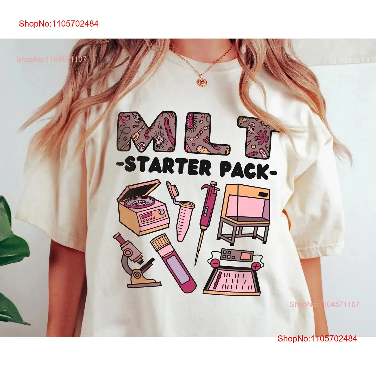 Camiseta MLT Engraçada para Té - Medical Laboratory Technologist avaliação e preço