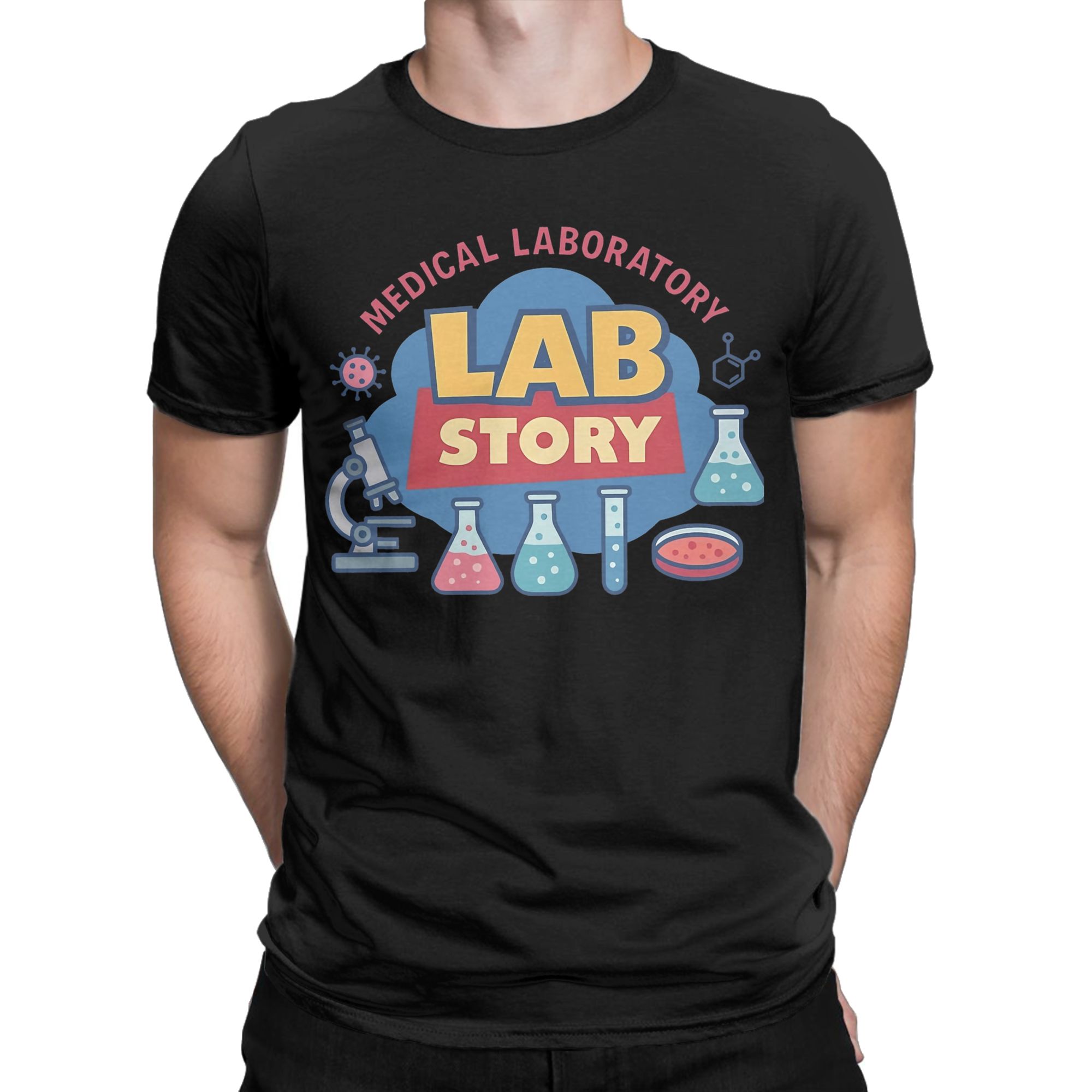 Camisetas Masculinas 2026 Lab  - Medical Lab Gifts avaliação e preço