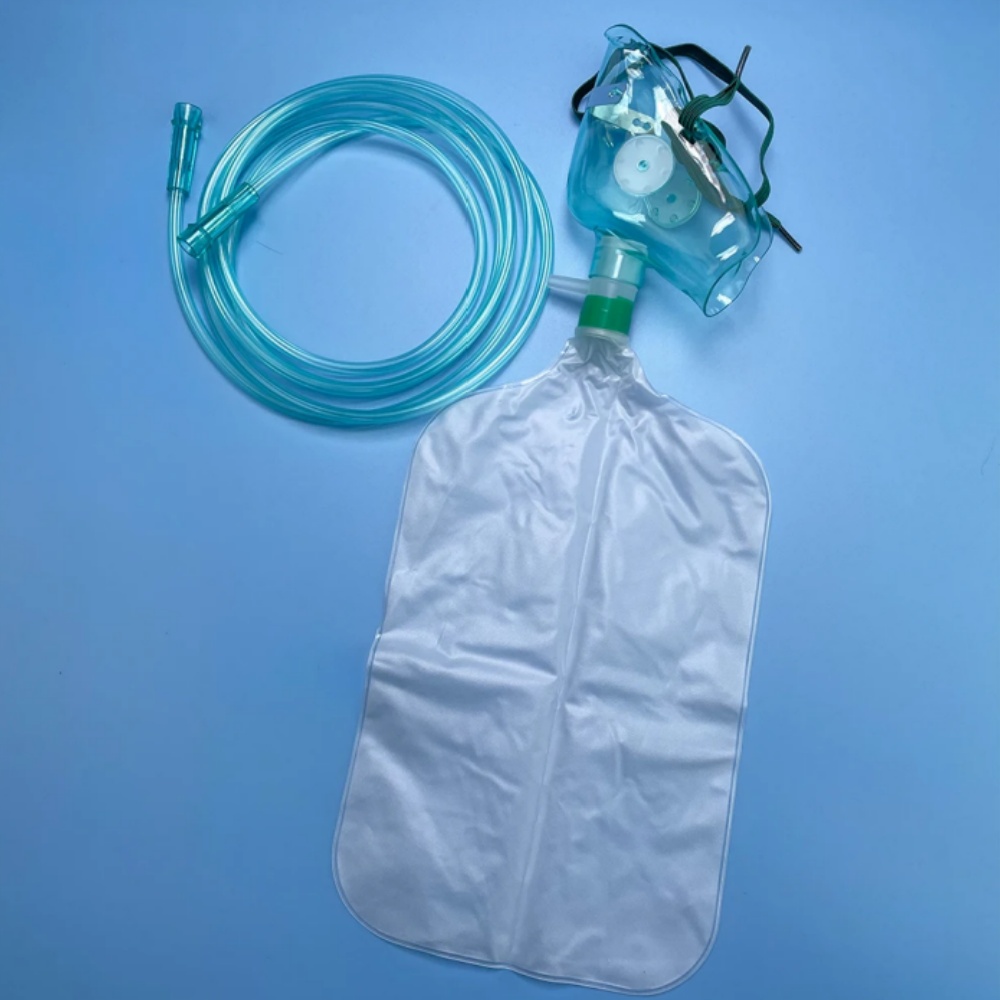 Máscara facial descartável de  - Oxygen Mask Non-Rebreather avaliação e preço