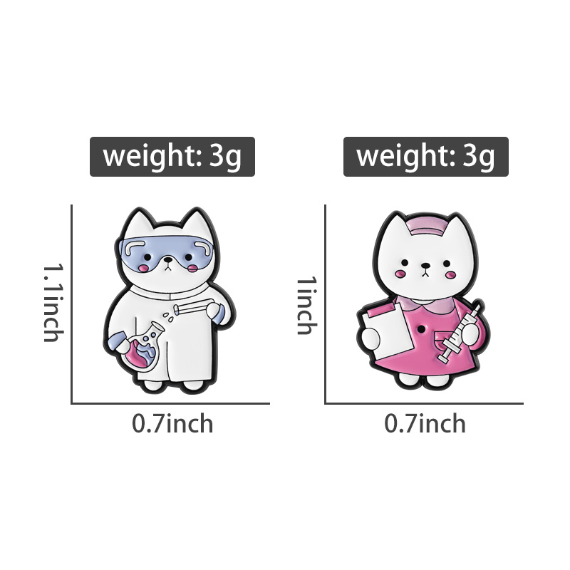 Enfermeira laboratório gatos e - Medical Lab Gifts avaliação e preço